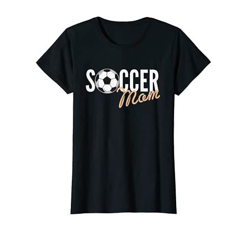 Damen Soccer Mom Mutter Fußball Coach Fussball Trainer Fußballer T-Shirt von Hobby Beruf Fußballmannschaft Fußballspieler