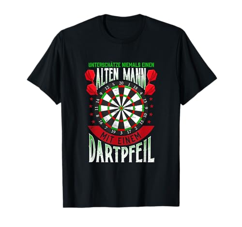Lustiges Dartpfeil Dartspieler Herren Trikot Dart Flights T-Shirt Lustiges Dartpfeil Dartspieler Herren Trikot Dart Flights T-Shirt von Hobby Dartscheibe Sprüche Geschenke Dart Zubehör