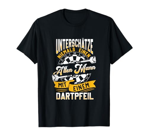 Lustiges Dartpfeil Dartspieler Herren Trikot Dart Flights T-Shirt Lustiges Dartpfeil Dartspieler Herren Trikot Dart Flights T-Shirt von Hobby Dartspieler Sprüche Geschenke Dart Zubehör