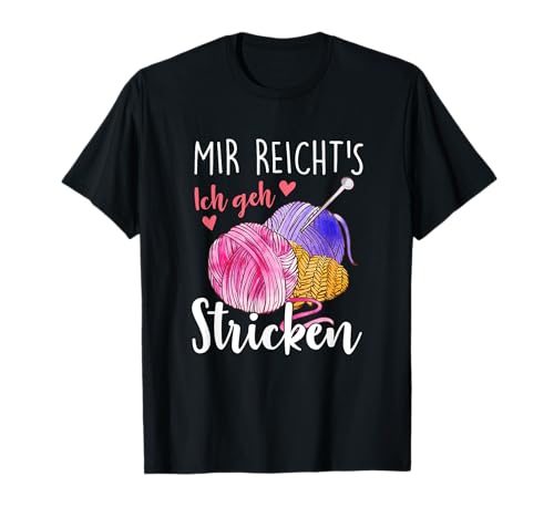 Hobby Häkeln Stricken Nähen Design Shop Ich geh Stricken - Witziges Cartoon-T-Shirt für Männer, Schwarz, S Hobby Häkeln Stricken Nähen Design Shop Ich geh Stricken - Witziges Cartoon-T-Shirt für Männer, Schwarz, S von Hobby Häkeln Stricken Nähen Design Shop