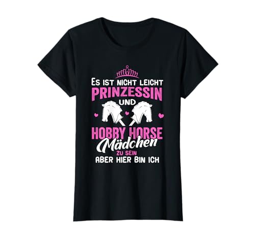 Hobby Horse Steckenpferd Mädchen Hobbyhorsing T-Shirt Hobby Horse Steckenpferd Mädchen Hobbyhorsing T-Shirt von Hobby Horse Zubehör für Reiterin