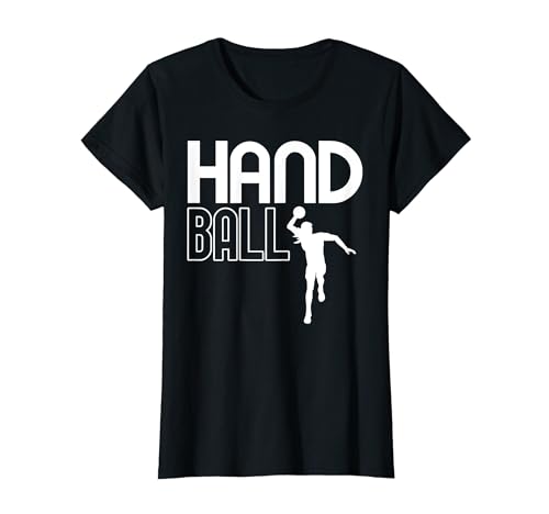 Mädchen Handball Wiederholung Handball Ballerina Geschenk Spielfeld Team T-Shirt von Hobby Sportarten Ballsportarten Verein Geschenke