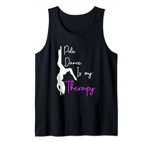 Hobby Sportarten Freizeitsport Freestyle Geschenke Pole Dance Is My Therapy Stangentanz Damen Tank Top Schwarz U-Ausschnitt Ärmellos Klein Hobby Sportarten Freizeitsport Freestyle Geschenke Pole Dance Is My Therapy Stangentanz Damen Tank Top Schwarz U-Ausschnitt Ärmellos Klein von Hobby Sportarten Freizeitsport Freestyle Geschenke