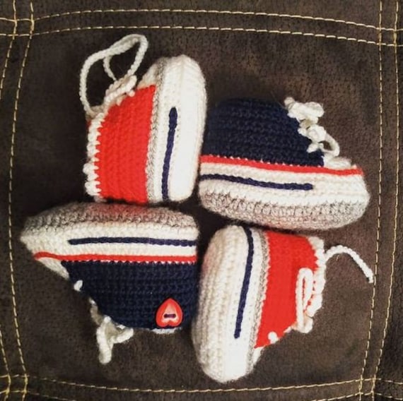 Baby Chucks Selbstgehäkelt Baby Chucks Selbstgehäkelt von Hobbytante