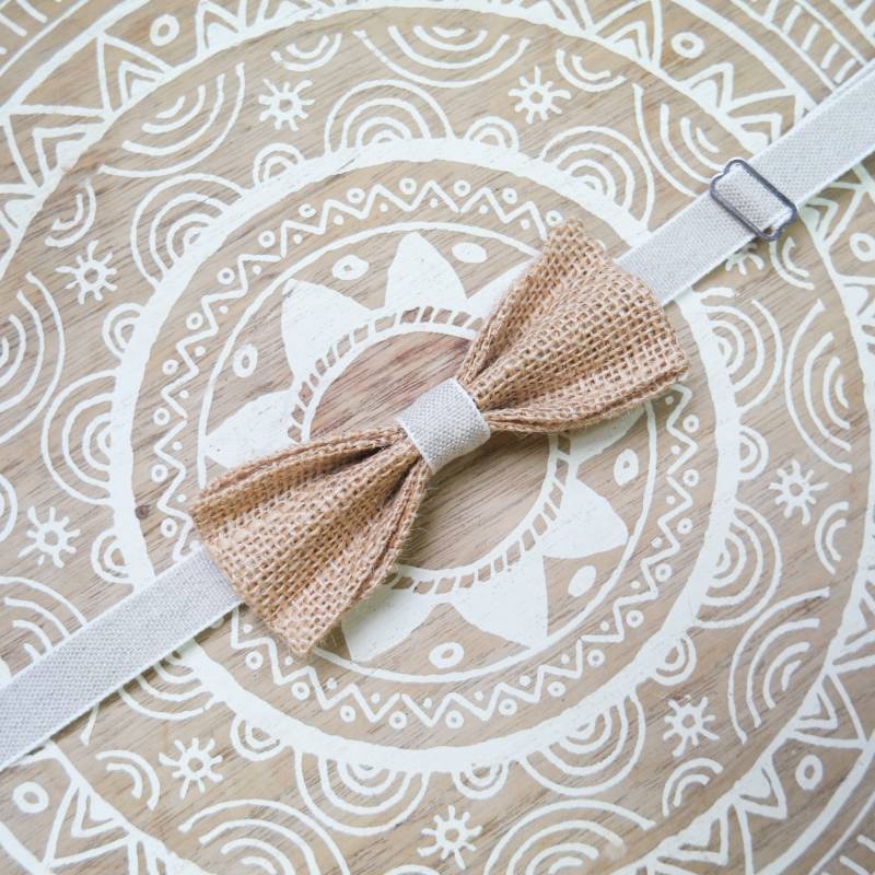 Fliege Aus Sackleinen Und Leinen Fliege Aus Sackleinen Und Leinen von HoboShopFR