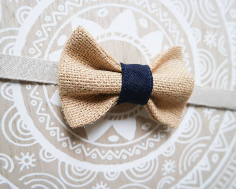 Rustikale Jute-Fliege Für Männer Oder Kinder Rustikale Jute-Fliege Für Männer Oder Kinder von HoboShopFR