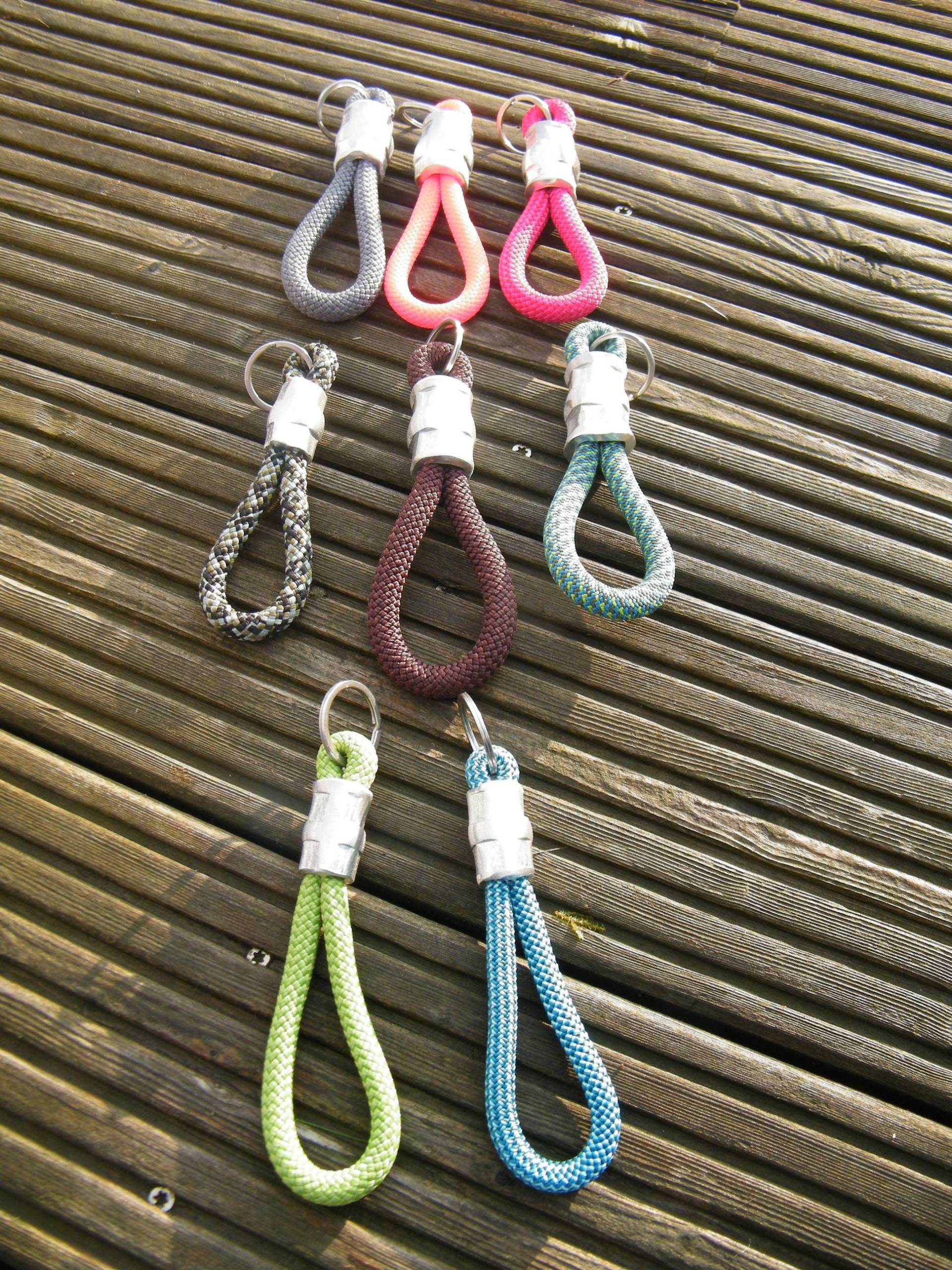 Schlüsselanhänger Aus Kletterseil, Seile, Ropes, Climbing, Klettern Schlüsselanhänger Aus Kletterseil, Seile, Ropes, Climbing, Klettern von HochHinausCOM