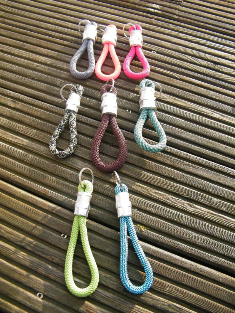 Schlüsselanhänger Aus Kletterseil, Seile, Ropes, Climbing, Klettern Schlüsselanhänger Aus Kletterseil, Seile, Ropes, Climbing, Klettern von HochHinausCOM
