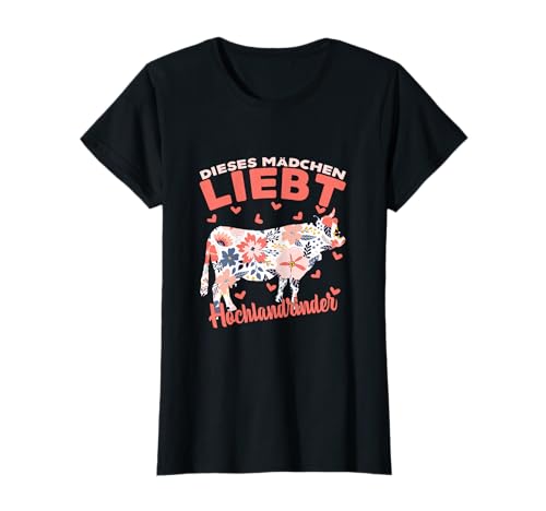 Highland Cow Damen, Dieses Mädchen Liebt Hochlandrinder T-Shirt Highland Cow Damen, Dieses Mädchen Liebt Hochlandrinder T-Shirt von Hochlandrind Geschenke Frauen, Highland Cow Damen