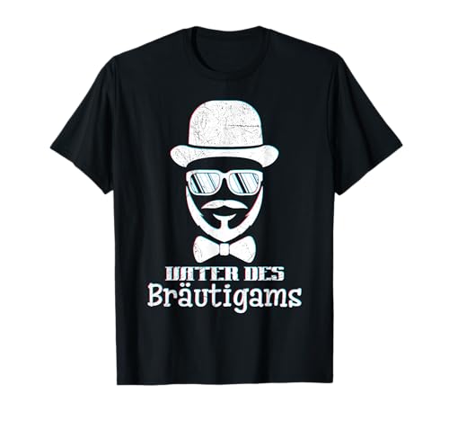 Vater des Bräutigams Männer Geschenk zur Hochzeit Foto T-Shirt Vater des Bräutigams Männer Geschenk zur Hochzeit Foto T-Shirt von Hochzeit Familien Shirts für das Hochzeitsfoto