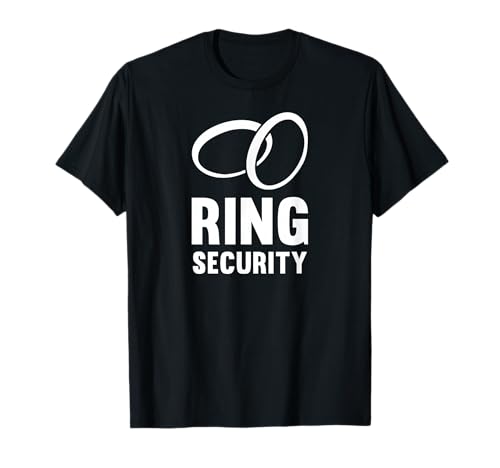 Ring Security Ringträger Jungen Damen Feier Hochzeit T-Shirt Ring Security Ringträger Jungen Damen Feier Hochzeit T-Shirt von Hochzeit Wedding Entourage Geschenke