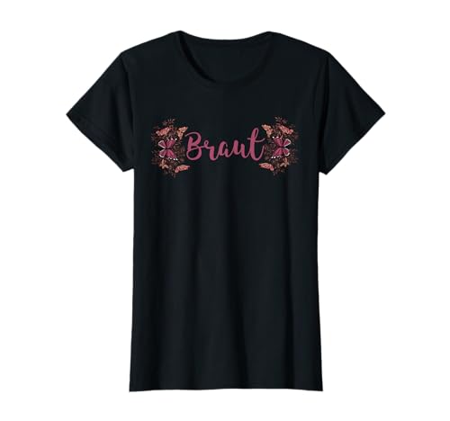 Braut Schmetterlinge Junggesellenabschied Frauen T-Shirt Braut Schmetterlinge Junggesellenabschied Frauen T-Shirt von Hochzeit und Bachelorette Geschenke