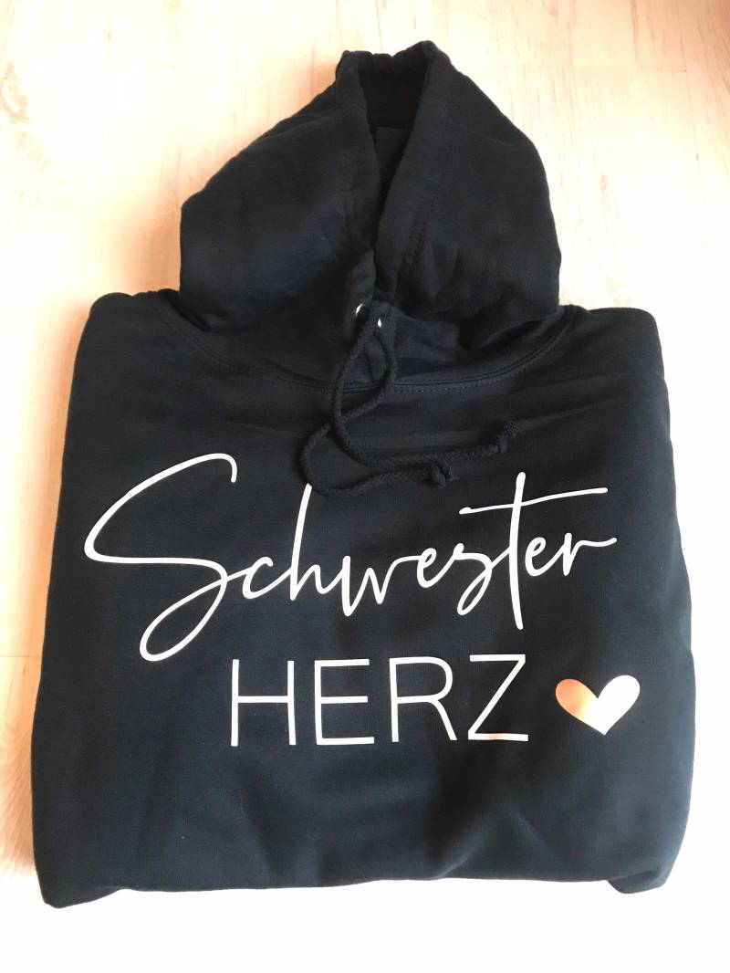 Hoodie Pullover Schwesterherz Hoodie Pullover Schwesterherz von Hochzeitsimpression