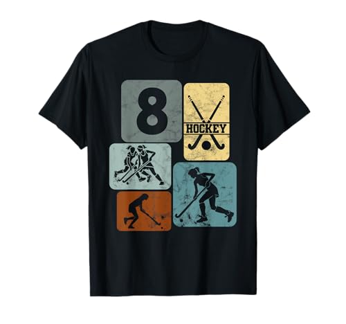 8. Geburtstag Feldhockey 8 Jahre Hockey Mädchen T-Shirt 8. Geburtstag Feldhockey 8 Jahre Hockey Mädchen T-Shirt von Hockey Geschenke Mädchen Geburtstag Feldhockey