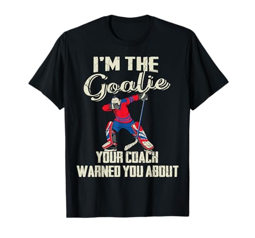Hockey Goalie Your Coach Warned You About Shirt für Jungen BZR T-Shirt Hockey Goalie Your Coach Warned You About Shirt für Jungen BZR T-Shirt von Hockey Gifts Shirts MV&SG
