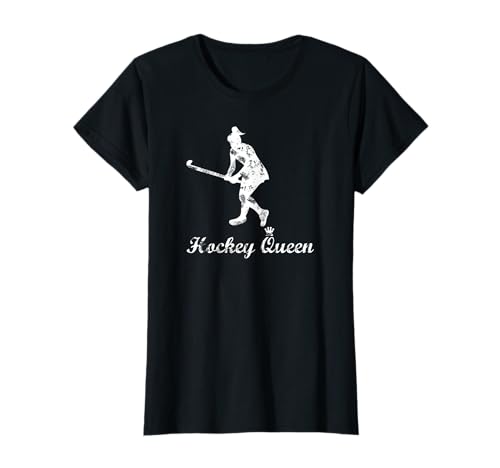 Hockey Queen Königin Outfit Feldhockey Damen Design Mädchen T-Shirt Hockey Queen Königin Outfit Feldhockey Damen Design Mädchen T-Shirt von Hockey Hockeytraining Hockeyturnier Hockeyschläger