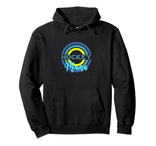Hockey Mama mit modernen Hockeykreisen Pullover Hoodie Hockey Mama mit modernen Hockeykreisen Pullover Hoodie von Hockey Mom Merch