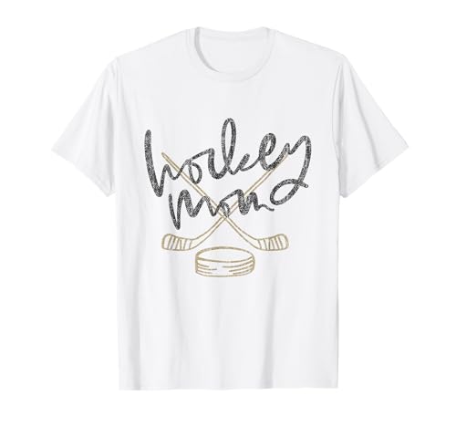Hockey T-shirt Hockey Mom für Frauen T-Shirt von Hockey T-Shirt