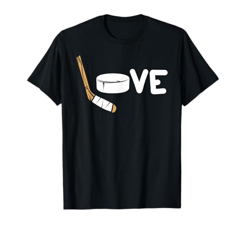 Eishockey T-Shirt Jugend Damen Puck Hockeyspieler Spieler Herren T-Shirt Eishockey T-Shirt Jugend Damen Puck Hockeyspieler Spieler Herren T-Shirt von HockeyPlayer IceHockey Coach Ice Hockey Goalie