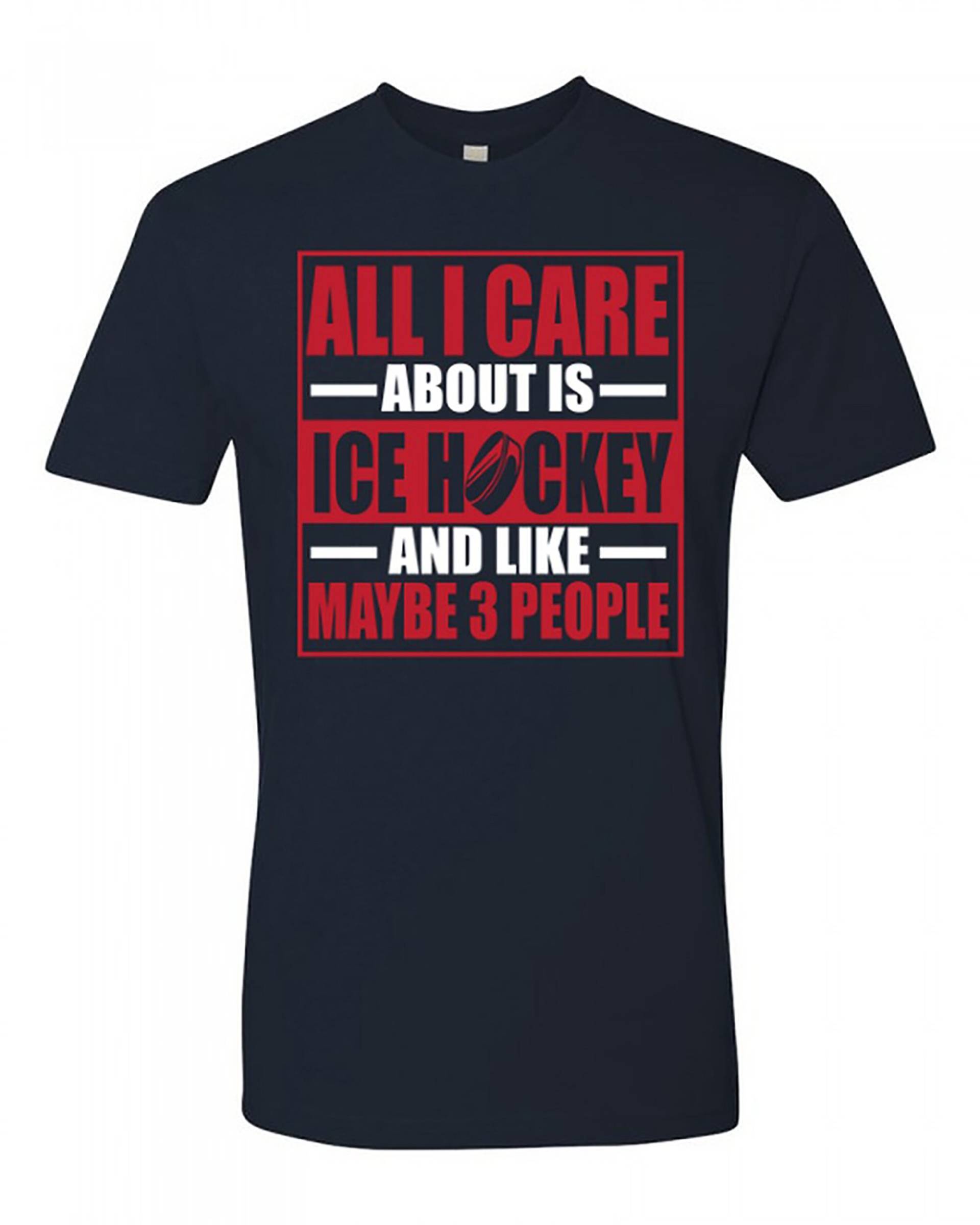 Alles, Was Mir Wichtig Ist Eishockey Und Wie Vielleicht 3 Personen Shirt Alles, Was Mir Wichtig Ist Eishockey Und Wie Vielleicht 3 Personen Shirt von HockeyZoo