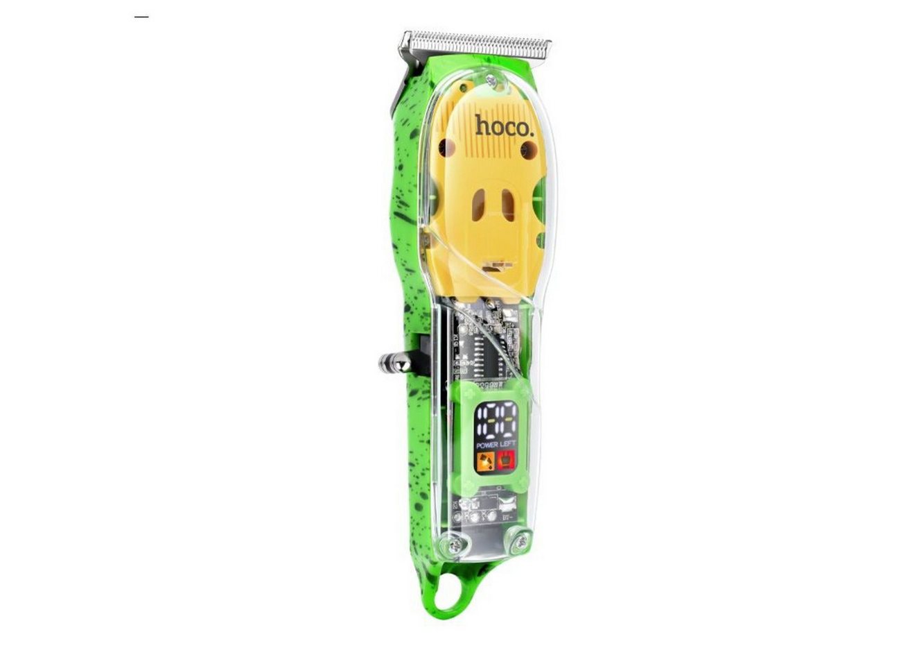 hoco. Haarschneider DAR12, Komplettset mit Zubehör und dekorativer Box, LED-Display, Ölkopf-Klinge, Geschenkbox, 600 mAh Akku hoco. Haarschneider DAR12, Komplettset mit Zubehör und dekorativer Box, LED-Display, Ölkopf-Klinge, Geschenkbox, 600 mAh Akku von hoco.