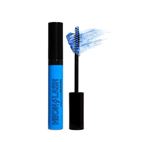 Hocossy Bunte Mascara, wasserfest, fluoreszierend, wischfest, schnell trocknend, Locken, Verlängerung, dicke Wimpern, langlebig von Hocossy