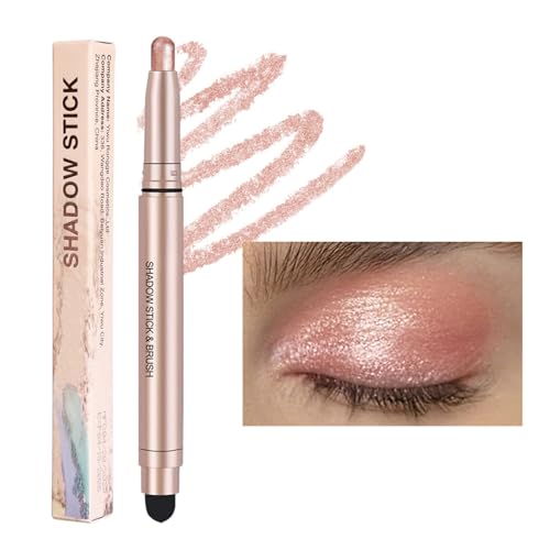 Hocossy Lidschattenstift, Creme Lidschatten Stift Make-up, Schimmer Matte Augenstift Aufheller von Hocossy