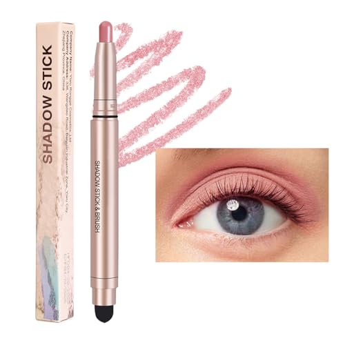 Hocossy Lidschattenstift, Creme Lidschatten Stift Make-up, Schimmer Matte Augenstift Aufheller von Hocossy