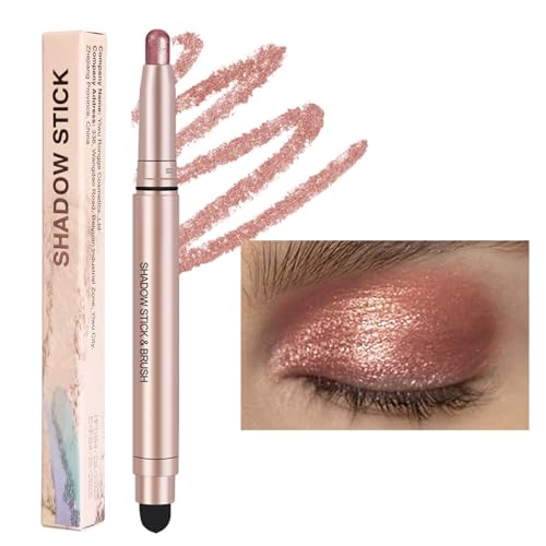 Hocossy Lidschattenstift, Creme Lidschatten Stift Make-up, Schimmer Matte Augenstift Aufheller von Hocossy