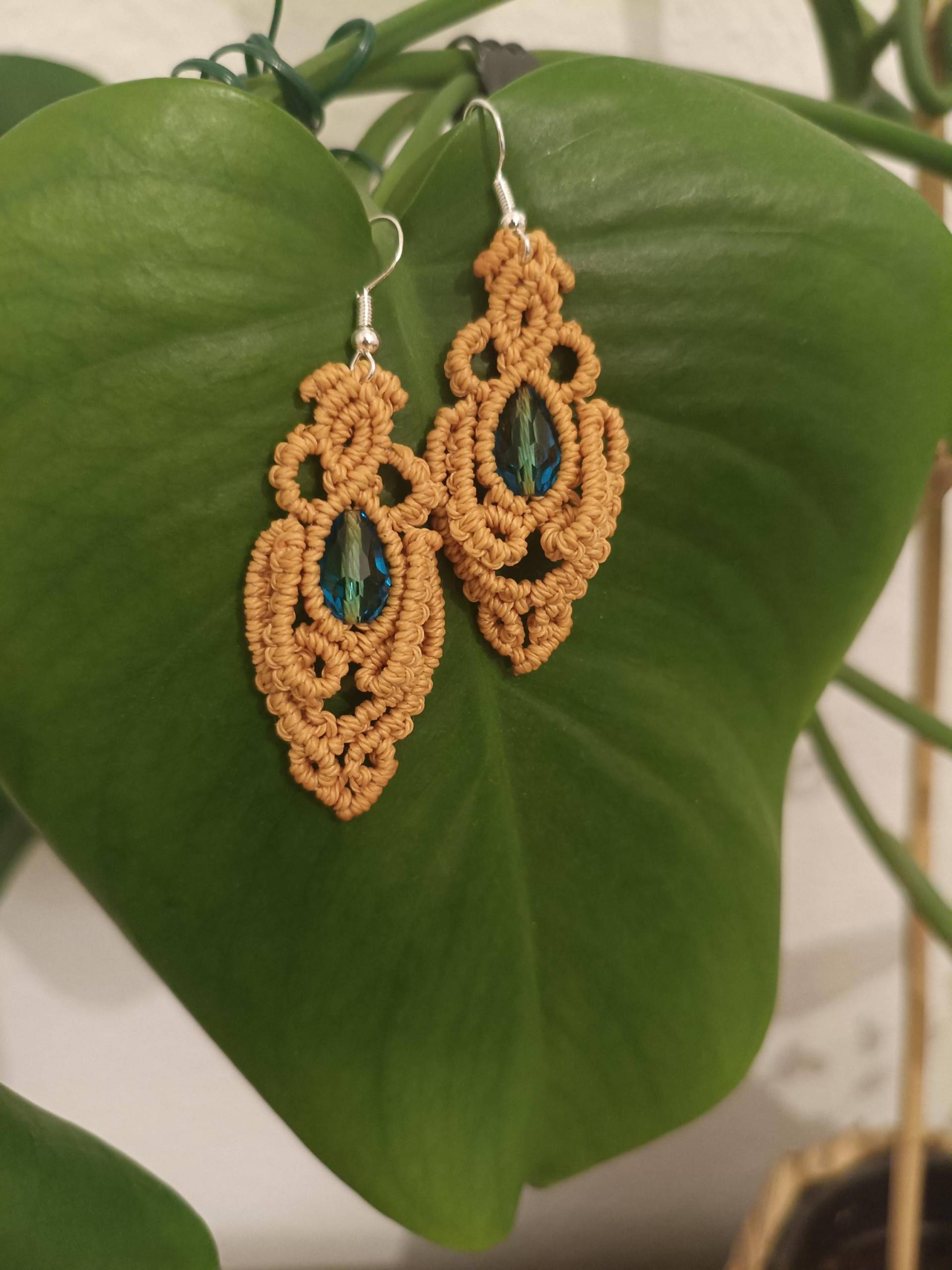 Makramee Ohrringe, Macrame Earrings Makramee Ohrringe, Macrame Earrings von HocusKnotus