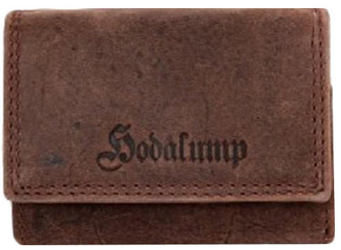 Hodalump - Hodalump Börse klein echt Rindleder braun Braun von Hodalump