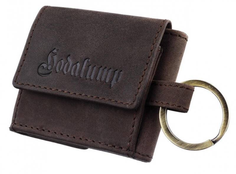 Hodalump - Hodalump Franzl Minibörse mit Schlüsselring echt Rindleder braun Braun von Hodalump