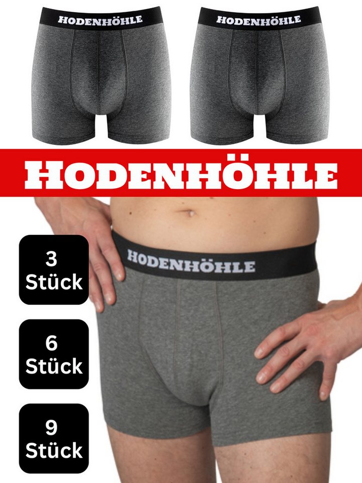 Hodenhöhle Boxershorts Enge Retroboxershorts Pants Herren Unterhose Baumwolle (3-St., 3er-Pack, 6er-Pack, 9er-Pack) aus angenehm weicher Baumwolle, ohne kratzenden Zettel von Hodenhöhle