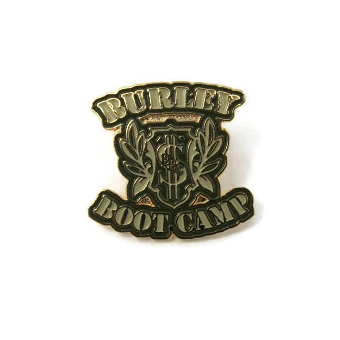 Burley Boot Camp Emaille Pin Burley Boot Camp Emaille Pin von HodlGlass
