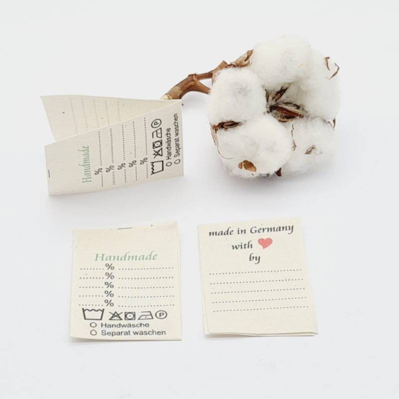 25 Textiletiketten Universelle Universal Auf Naturbaumwollband 25 Textiletiketten Universelle Universal Auf Naturbaumwollband von HoedtkeVertrieb