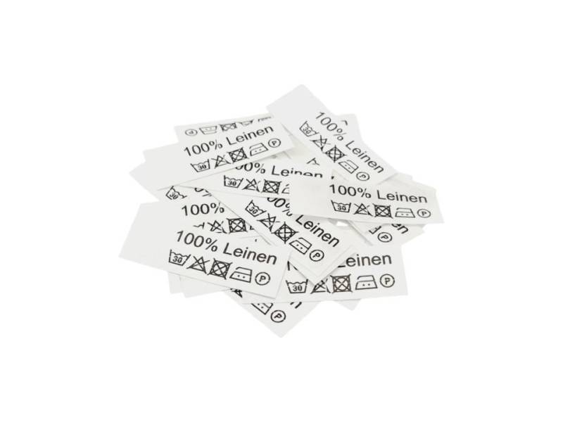 50 Textiletiketten 100% Leinen 2 P Bügeleisen 50 Textiletiketten 100% Leinen 2 P Bügeleisen von HoedtkeVertrieb