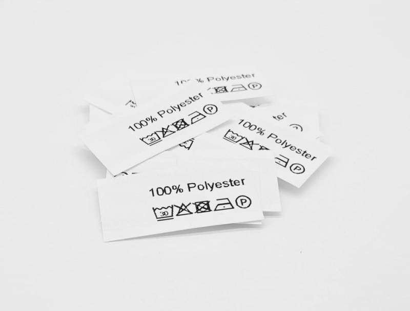 50 Textiletiketten 100% Polyester 50 Textiletiketten 100% Polyester von HoedtkeVertrieb