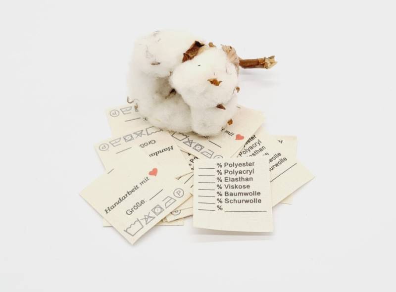 Universaletiketten Handarbeit Mit Herz/25 Stück von HoedtkeVertrieb