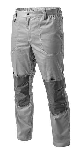 HÖGERT Technik KALMIT Herren Arbeitshose – Strapazierfähige Bundhose aus 100% Baumwolle | EN ISO 13688 | Oxford Knieverstärkung, Reflexstreifen, 4 Taschen von Högert Technik