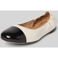 Högl Ballerinas mit Raffung Modell 'BALLET' in Ecru, Größe 39 von Högl