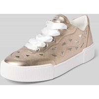 Högl Chunky Sneaker mit Cut Outs in Rose Gold, Größe 38 von Högl
