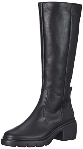 Högl Damen Blake Kniehohe Stiefel, Schwarz, 35 EU Weit von HÖGL