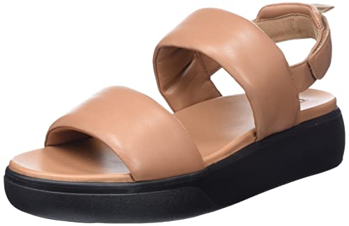 Högl Damen Breeze Sandale mit Absatz, Almond, 39 EU Weit von HÖGL