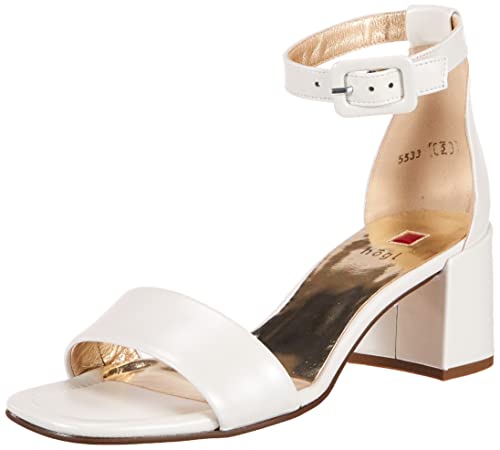 Högl Damen Innocent Sandale mit Absatz, Perlweiss, 39 EU von HÖGL