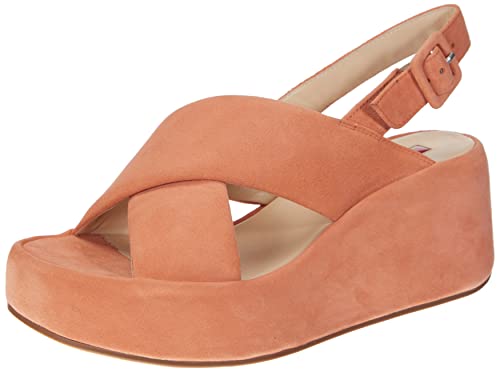 Högl Damen Lucie Sandale mit Absatz, Apricot, 41.5 EU von HÖGL