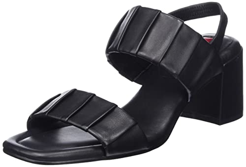 Högl Damen Sharon Sandale mit Absatz, Schwarz, 37.5 EU Weit von HÖGL