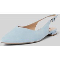 Högl Pumps mit Blockabsatz in Hellblau, Größe 37 von Högl