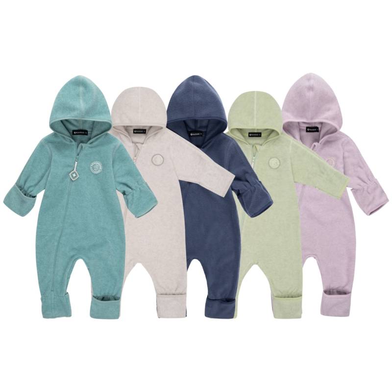 Höhenhorn Ibex Baby Fleece Overall Winter Herbst Strampler Kleinkind mit Kapuze 92 Dunkelblau von Höhenhorn