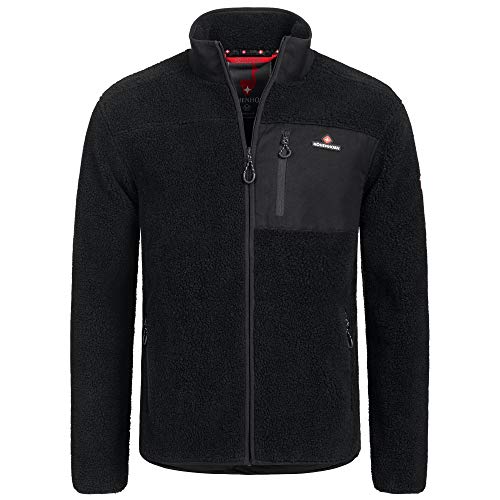 Höhenhorn 22F13 Birkkar Herren Fleece Jacke Schwarz Gr. L von Höhenhorn