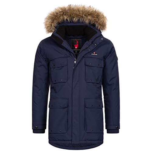 Höhenhorn 24E2 Arpiglias Herren Winter Jacke Parka Dunkelblau Gr. S von Höhenhorn